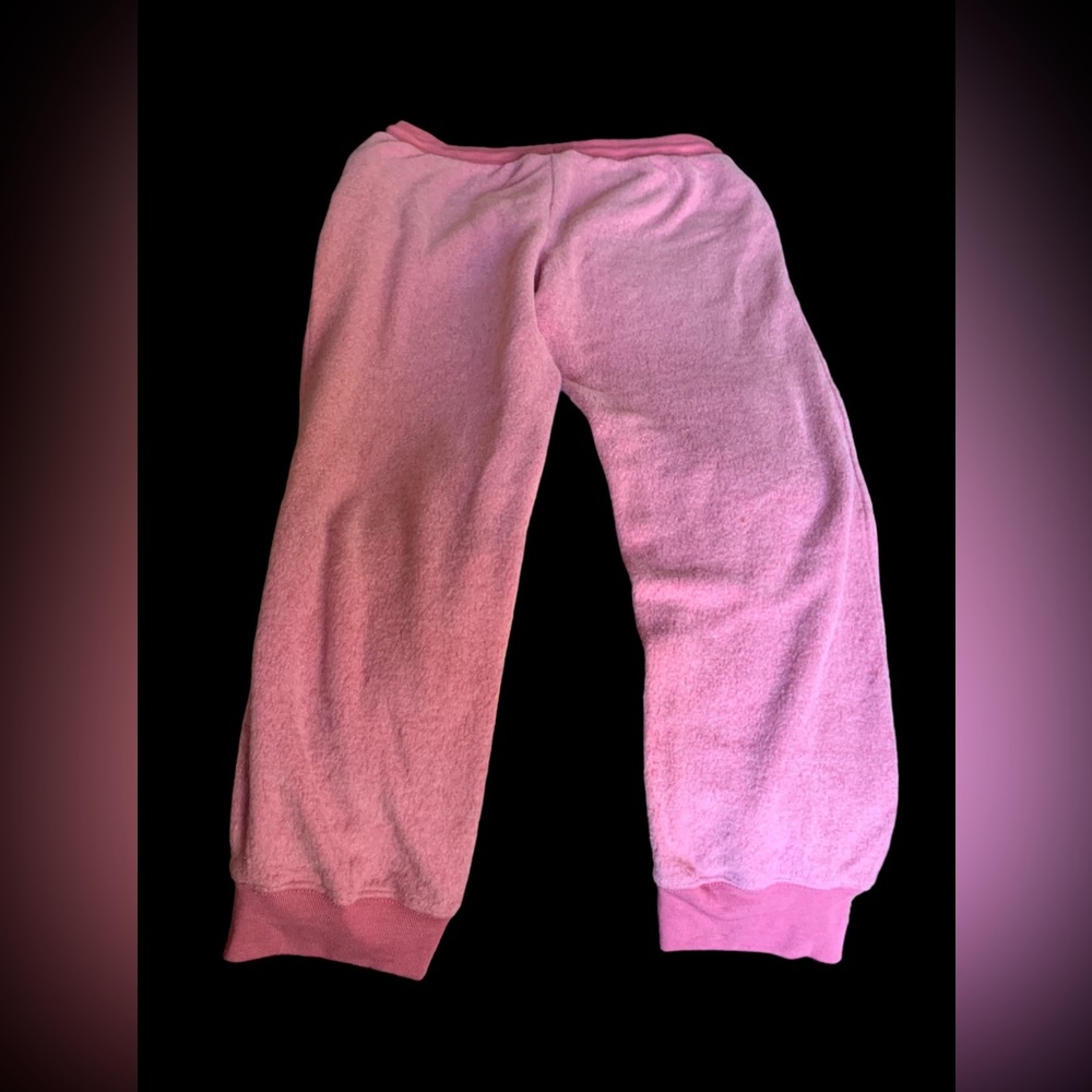 Members Mark Reverse Fleece Jogger Dark Rose Pink Plus Size XXL Lounge Pants - Picture 7 of 11